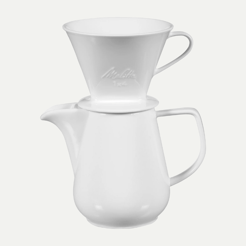 6 Cup Porcelain Pour-Over™ Coffeemaker & Carafe Set (36oz)