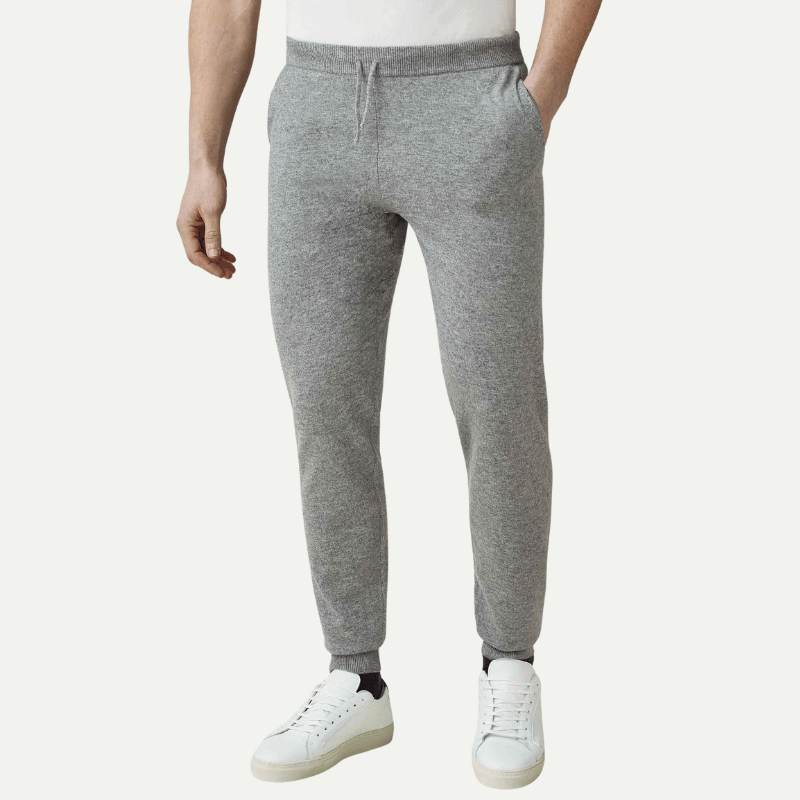 Dolomiti Grey Cashmere Joggers moose-knuckles-maple-leafs-bomber-jacket