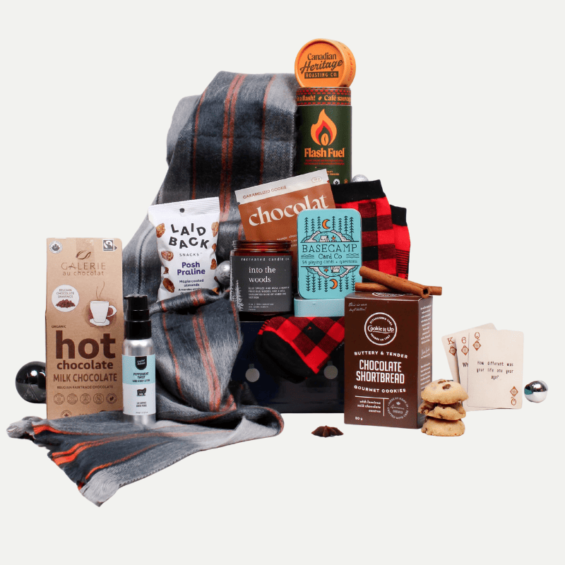 Fireside Flannel gift-basket-for-him