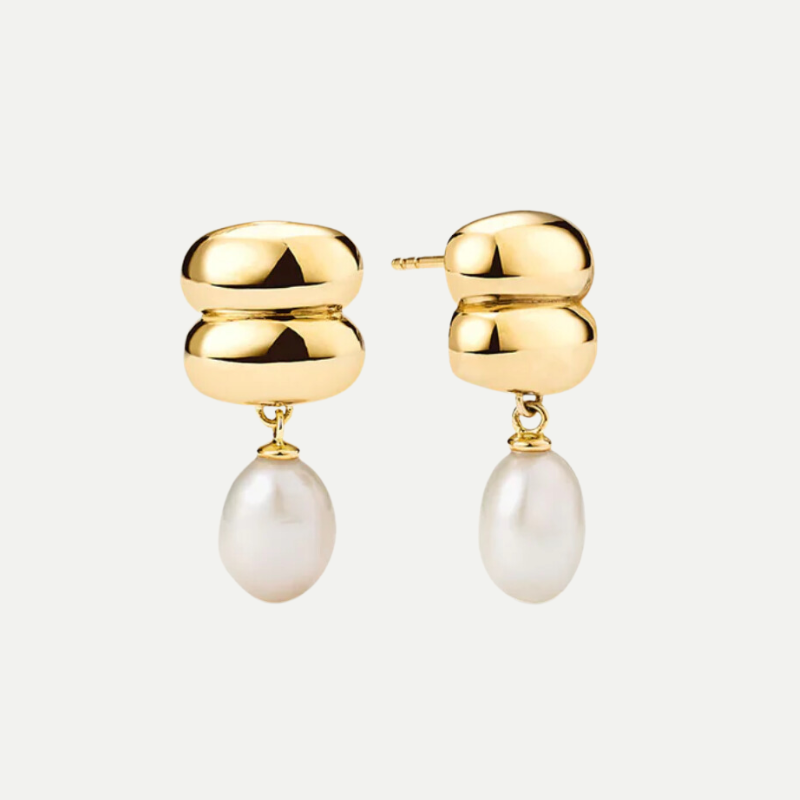 Puffy Charlotte Pearl Drop Earring Puffy Charlotte Pearl Drop Earring