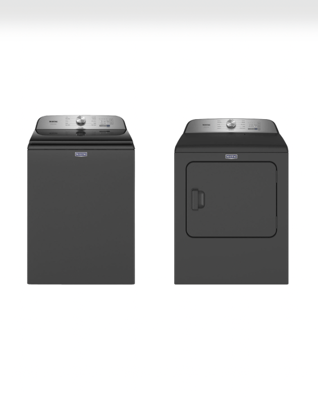 Maytag Pet Pro 5.4 Cu. Ft. Top Load Washer & 7.0 Cu. Ft. Electric Drye Washer and Dryer