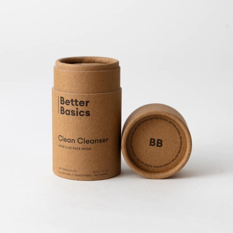 Dry skin all year fall, winter summer fall, Better Basics Clean Cleanser Rose Clay Wash A 2 oz bottle of better basics clean cleanser rose clay wash