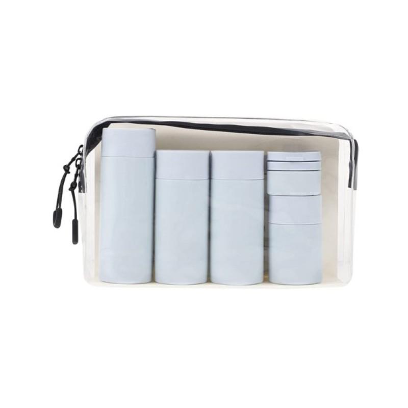 set of silicone bottles for travel