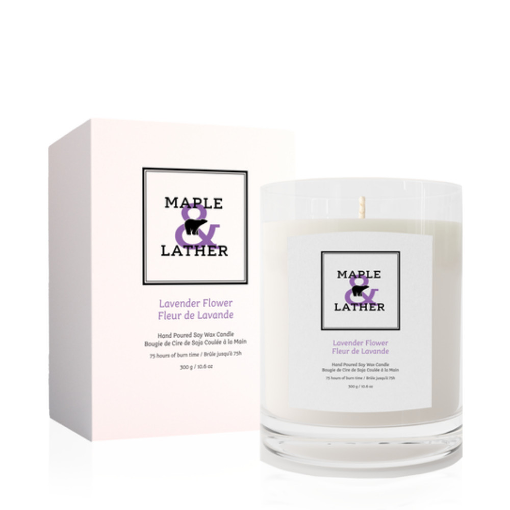 lavendar-candle-in-clear-glass