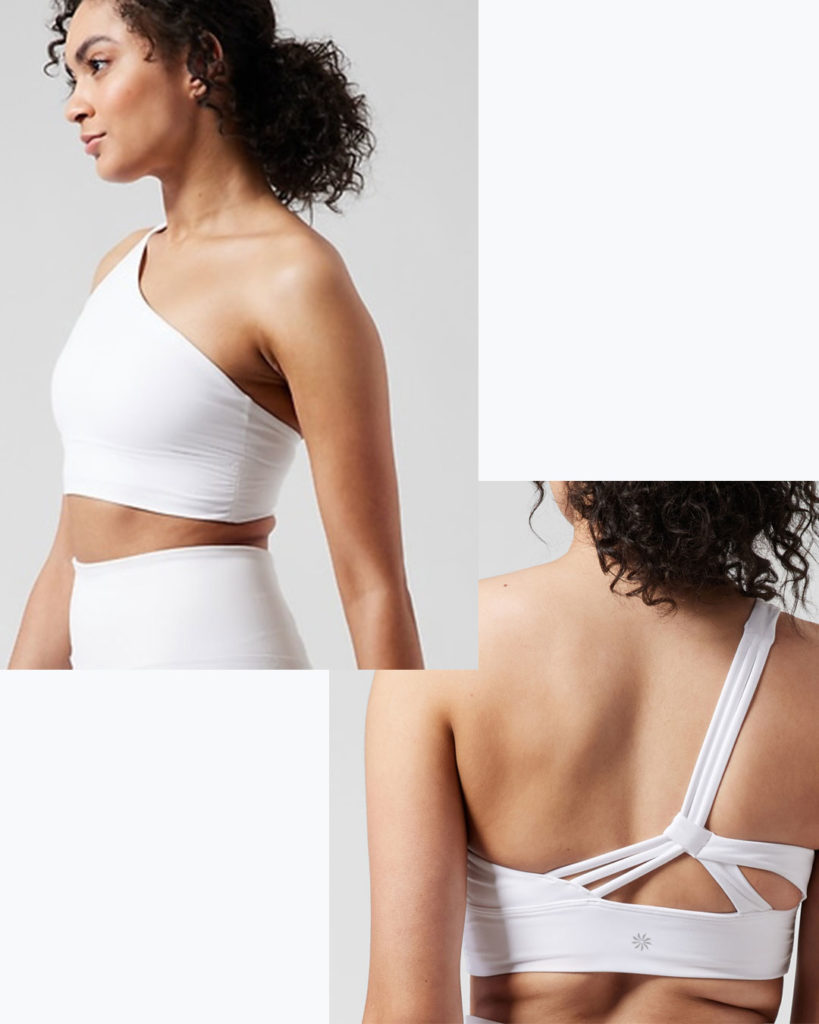 Christa Asymmetric Low Impact Sports Bra - Fabletics Canada