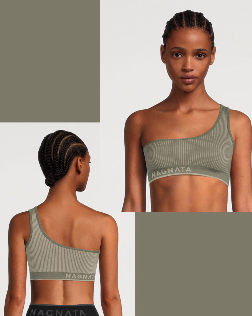 Asymmetrical Bra Top