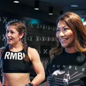 Kealan Bailey left, Cissy Chen right