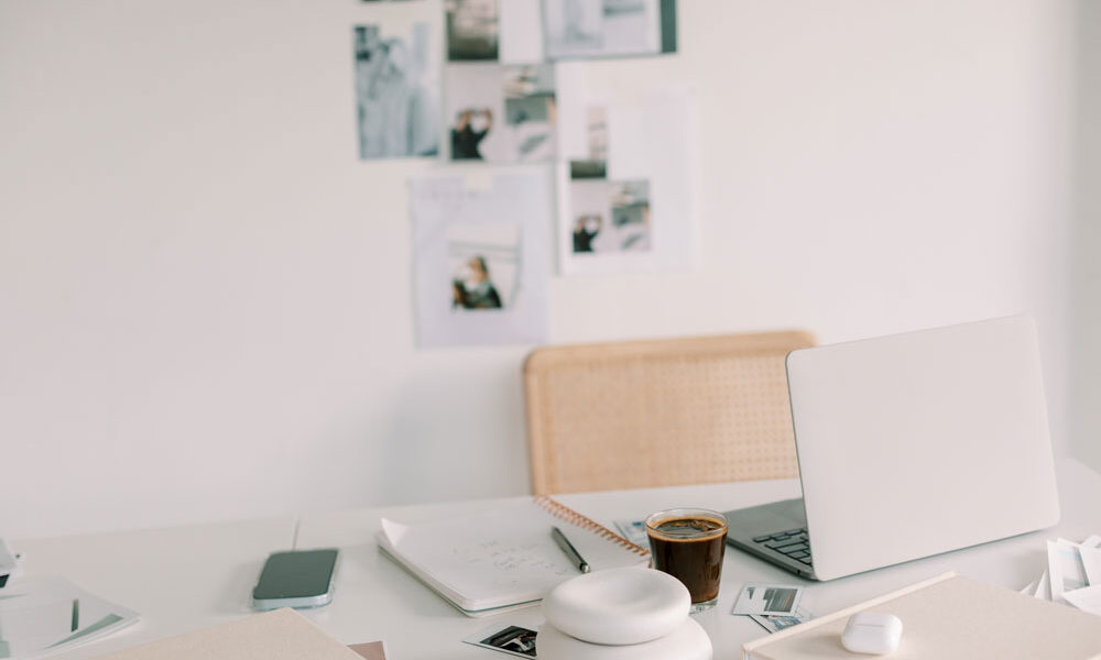 stylish home office but terrible for body pain