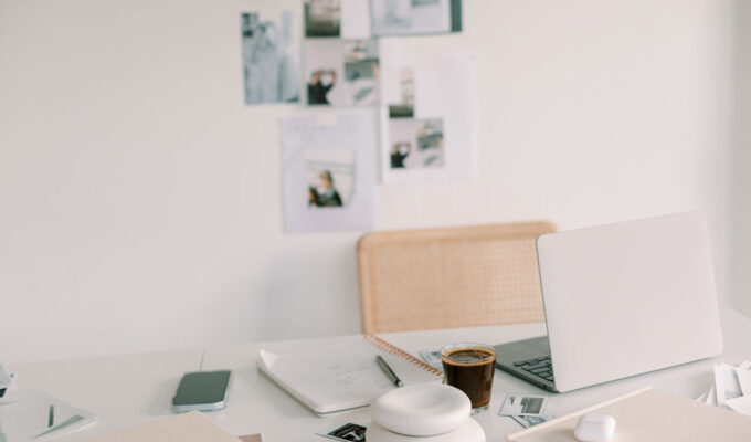 stylish home office but terrible for body pain