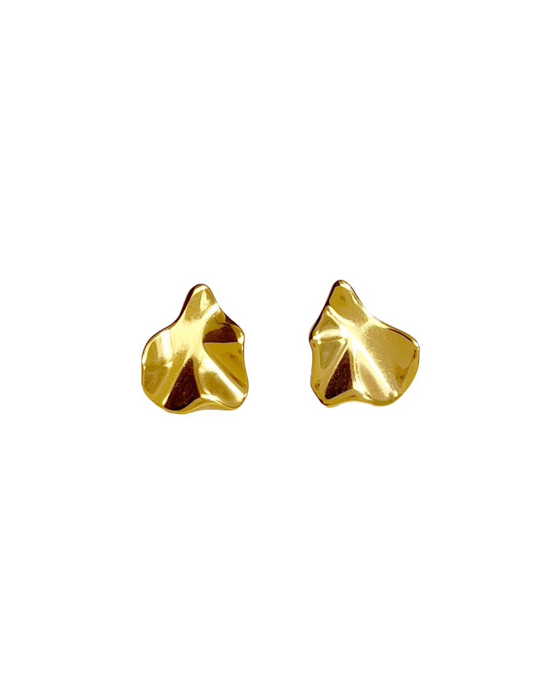Gold Leaf Studs