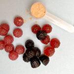 Photos of gummies and supplement powder, which are new supplements in Canada