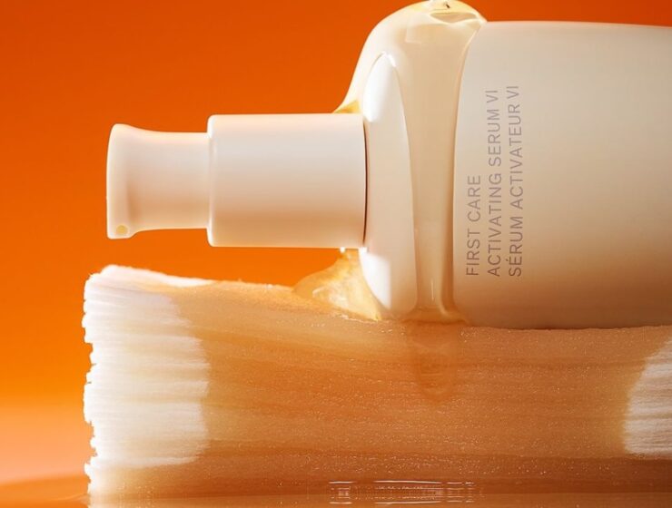 Photo of Sulwhasoo’s First Care Activating Serum VI in and out of packaging.