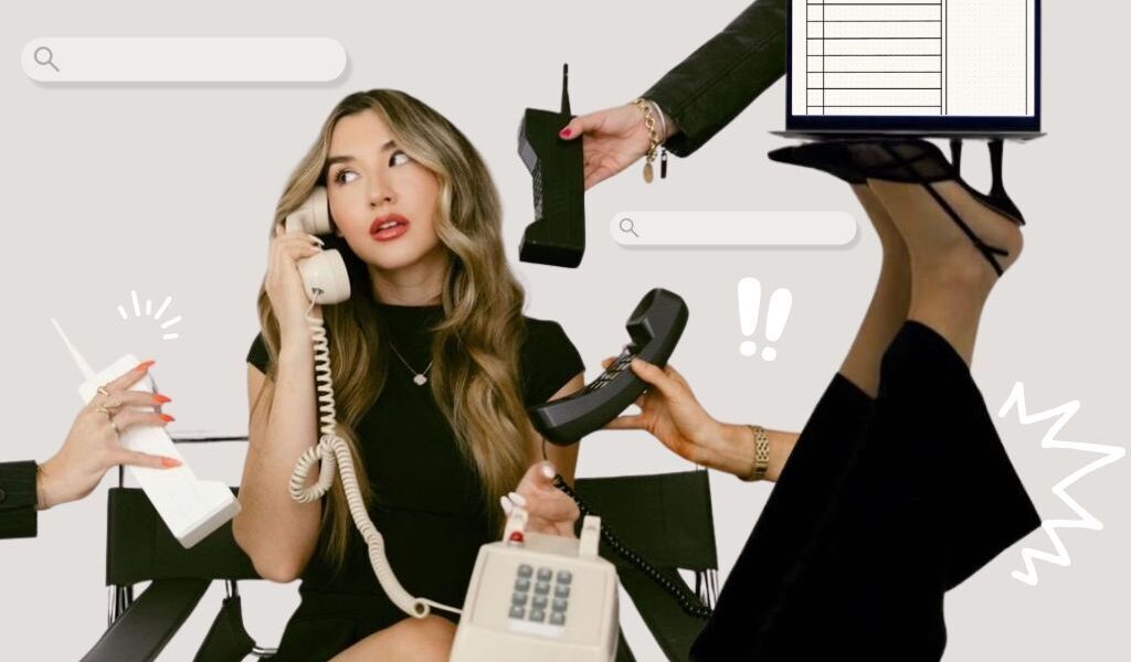 A Canadian woman taking the Monday Girl tips to work.