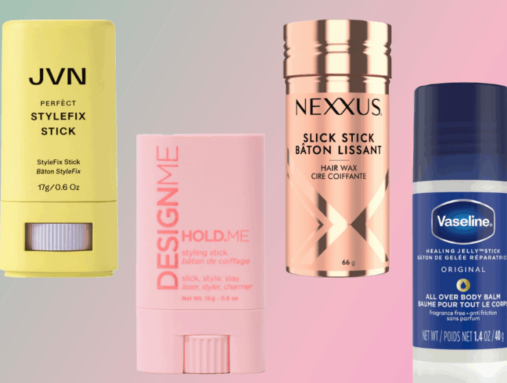 Four hair sticks shown flat.